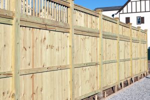 Land Surveying for a Fence Build